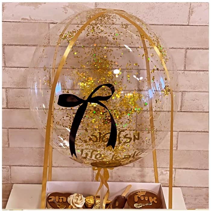 כדור פורח שוקולדי