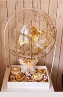 כדור פורח מוזהב