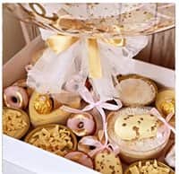 כדור פורח מוזהב