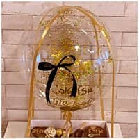 כדור פורח שוקולדי