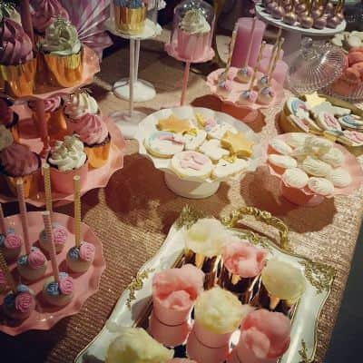 שולחן בת מצווה חד קרן