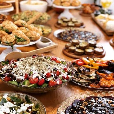 שולחן קייטרינג מעוצב