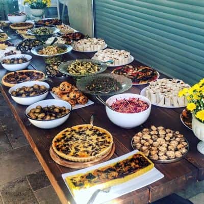 שולחן קייטרינג מעוצב