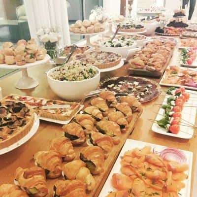 שולחן קייטרינג מעוצב