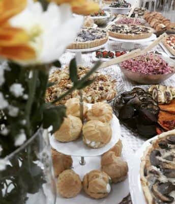 שולחן קייטרינג מעוצב