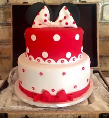 עוגת מיני מאוס אדום