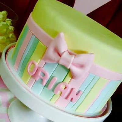 עוגת פסטלים